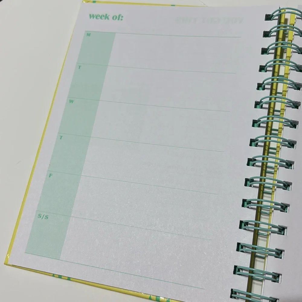 Stoney Clover Lane LIMITED EDITION Undated Palm Tree Planner